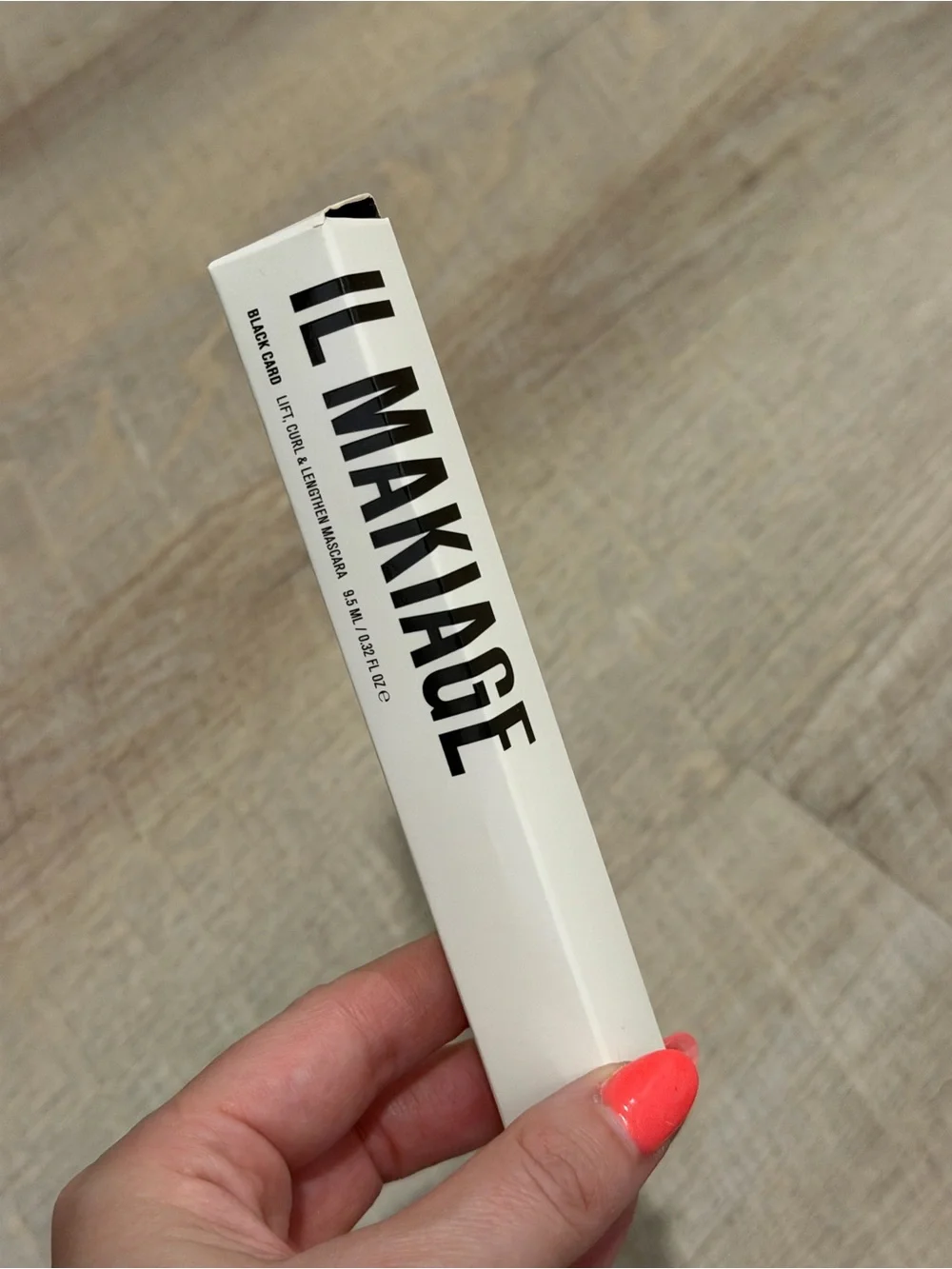IL MAKIAGE Blackcard Black Lift Curl & Lengthen Mascara in Black